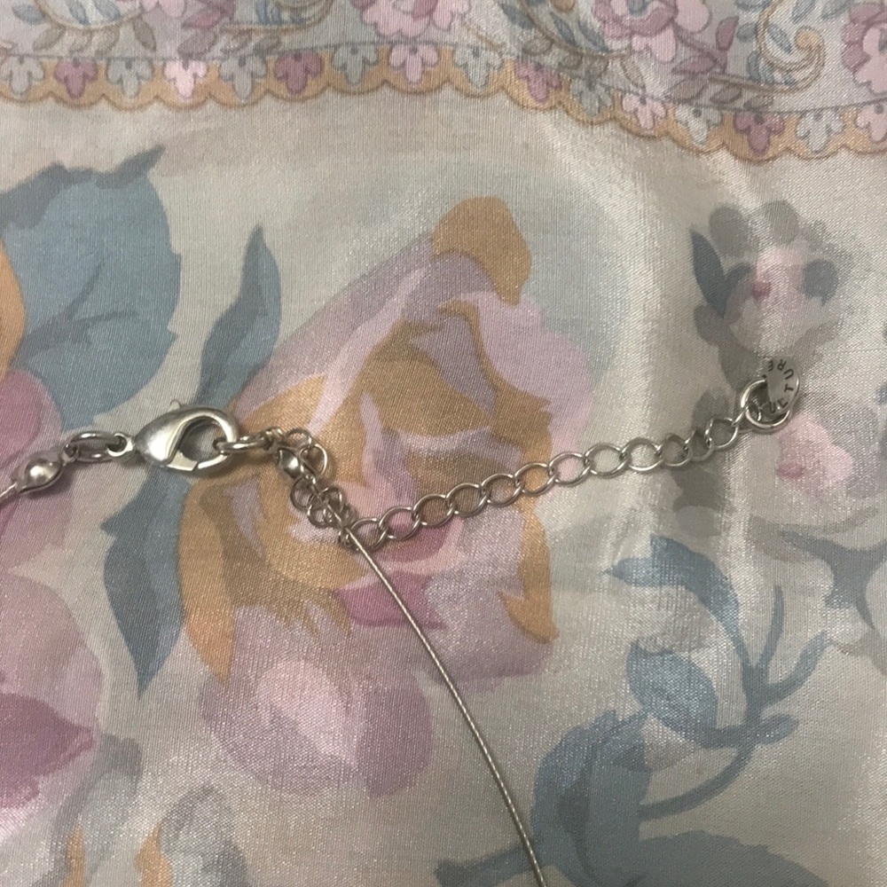 Silver Statement Necklace - Picture 6 of 6
